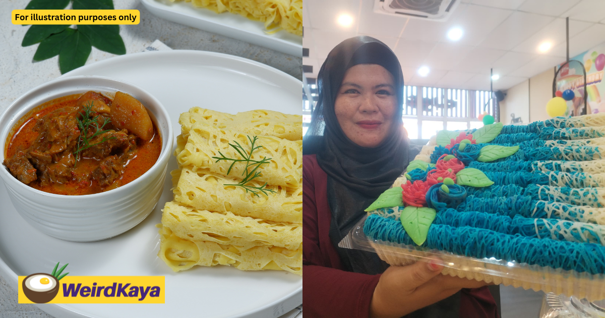 M'sian woman earns a whopping rm15k monthly from selling roti jala | weirdkaya