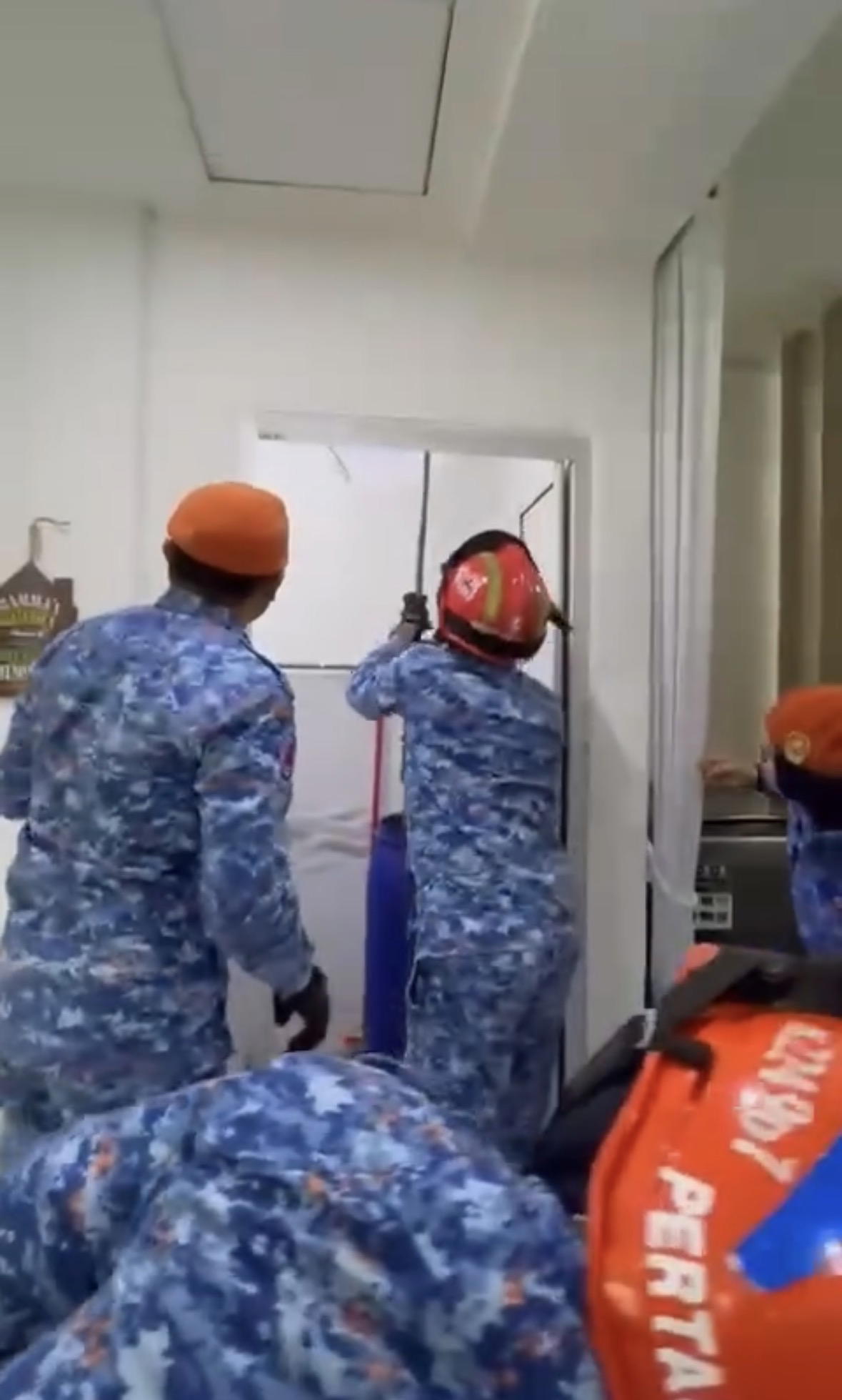 M’sian Woman Horrified After 60kg Python Falls Through Her Bathroom Ceiling