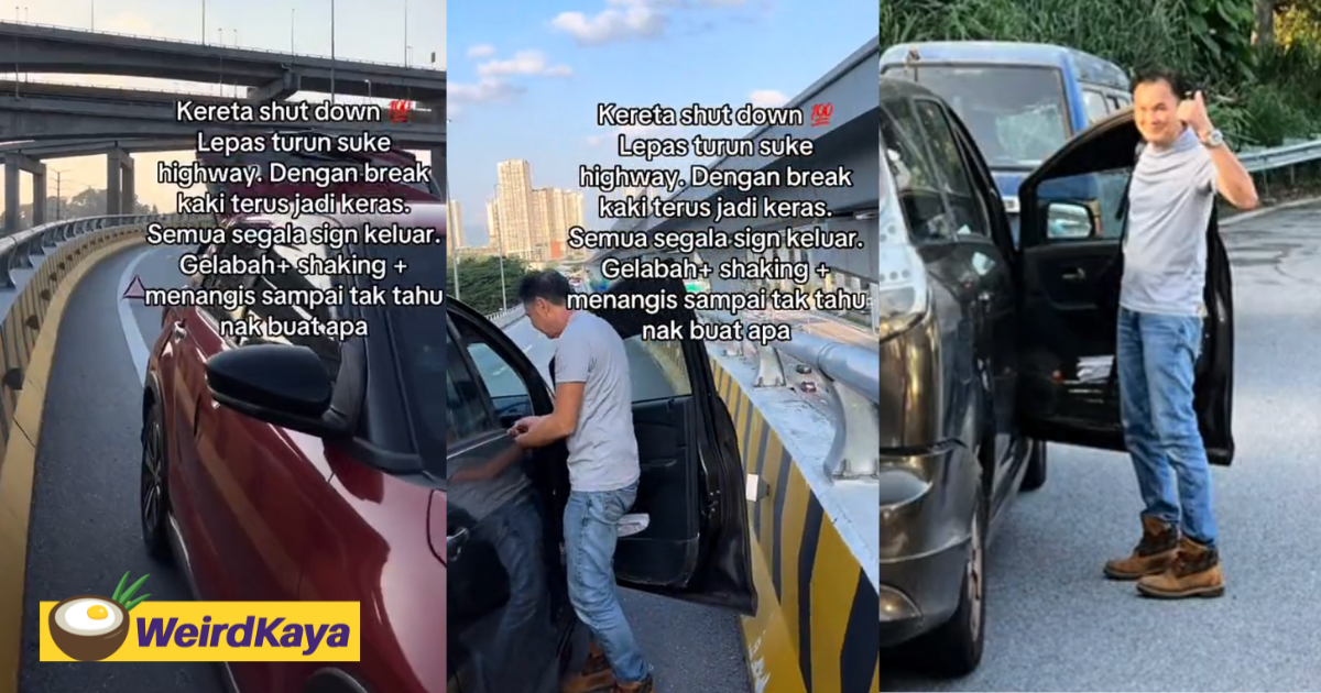 M'sian woman seeks public's help in finding uncle who came to her aid on the suke highway | weirdkaya