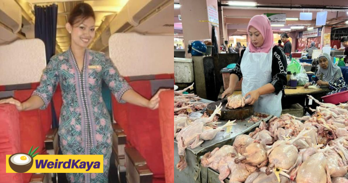 M'sian woman sells processed chicken after losing flight stewardess job of 13 years | weirdkaya