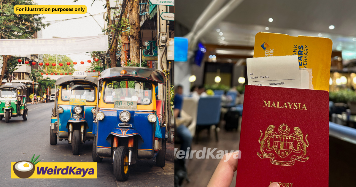 M'sians can now travel to thailand visa-free for 60 days | weirdkaya