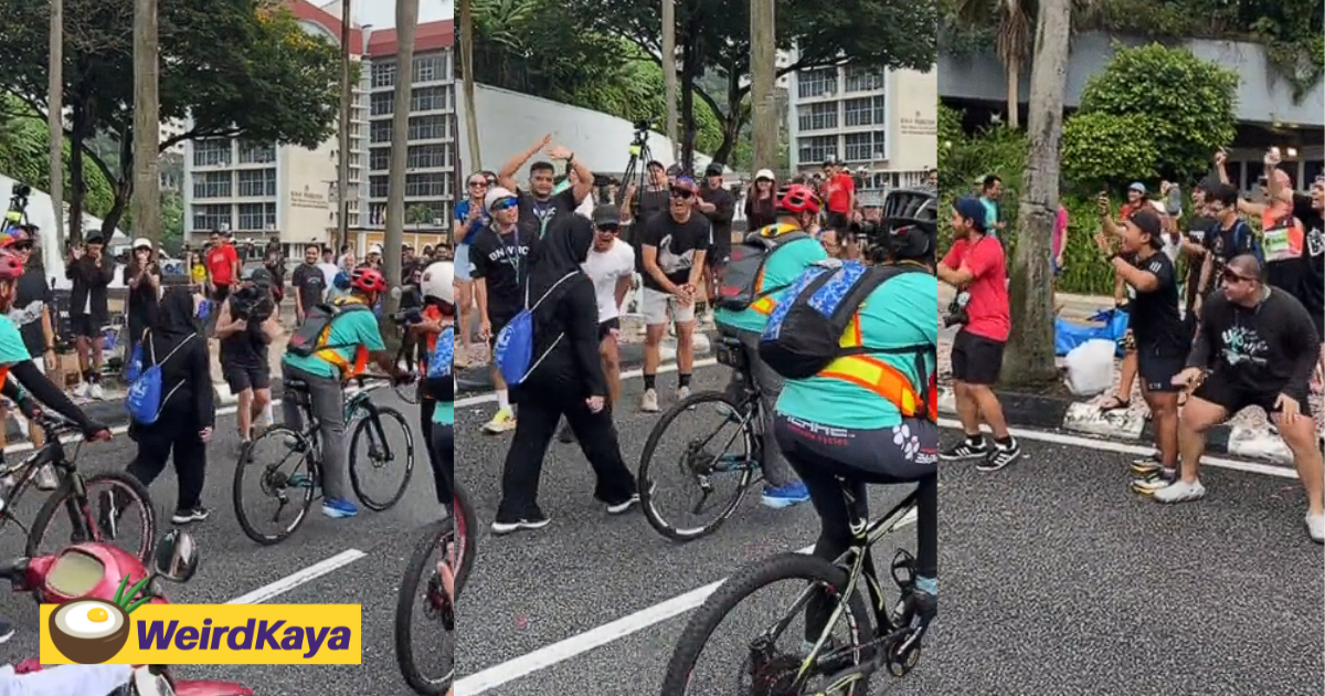 M'sians cheer on for woman who came in last at 10km race in kl | weirdkaya