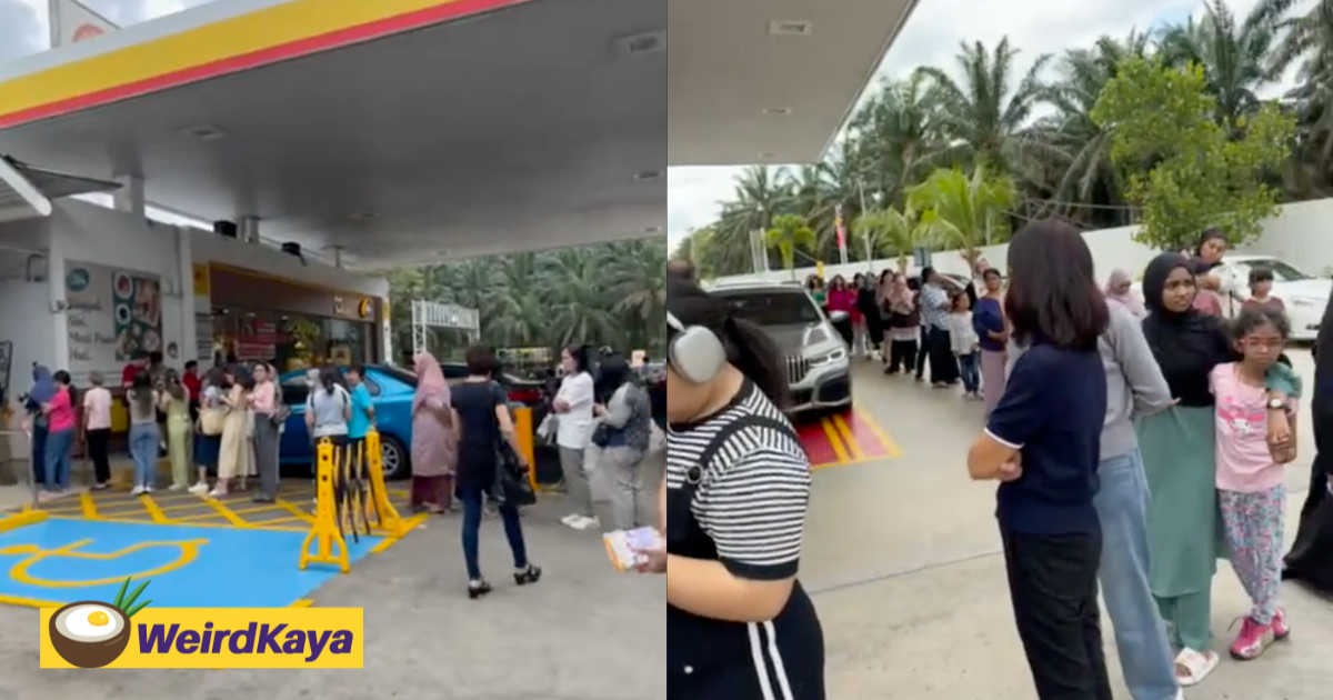 M'sians face long lines for rest stop toilet amid long weekend traffic congestion | weirdkaya