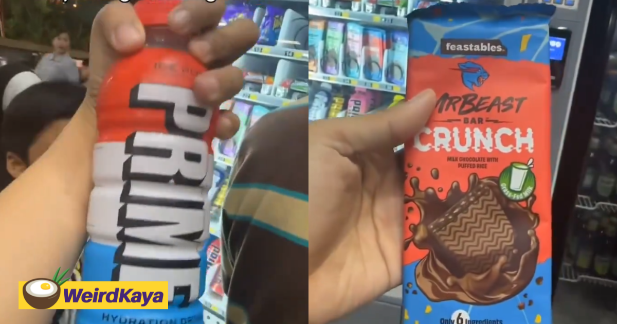 M’sians shocked by woman buying beverages & chocolate which cost rm144 for her son | weirdkaya