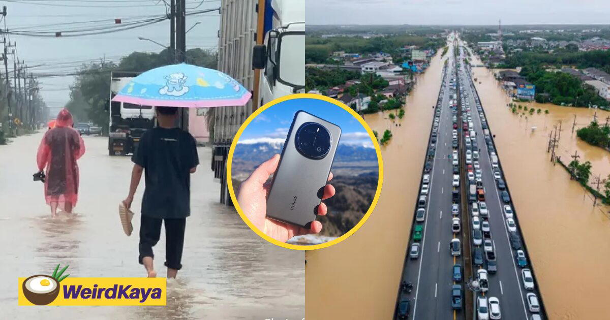 M’sians Stranded In Thai Floods Grateful HONOR Phone Helped Them Escape | WeirdKaya