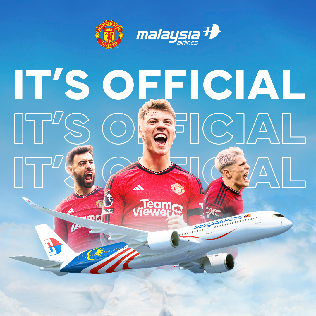 Malaysia airlines-man u collaboration official poster