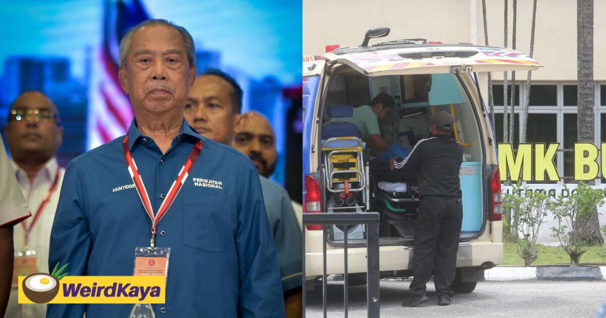 Muhyiddin Says Bandar Utama Stabbing Proves That Current Govt Is A Total Failure