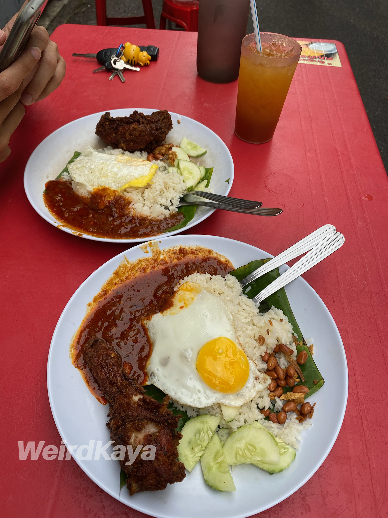 Nasi lemak bumbung