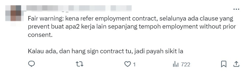 M'sian woman shocked after being terminated for doing part-time job during annual leave | weirdkaya