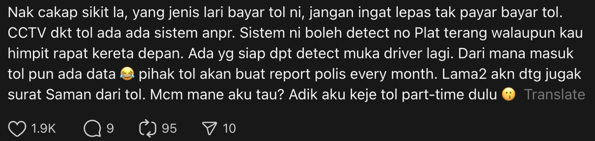 netizen comment- M’sian Myvi Driver Allegedly Skips Toll By Tailgating, Then Plays Dumb When Confronted