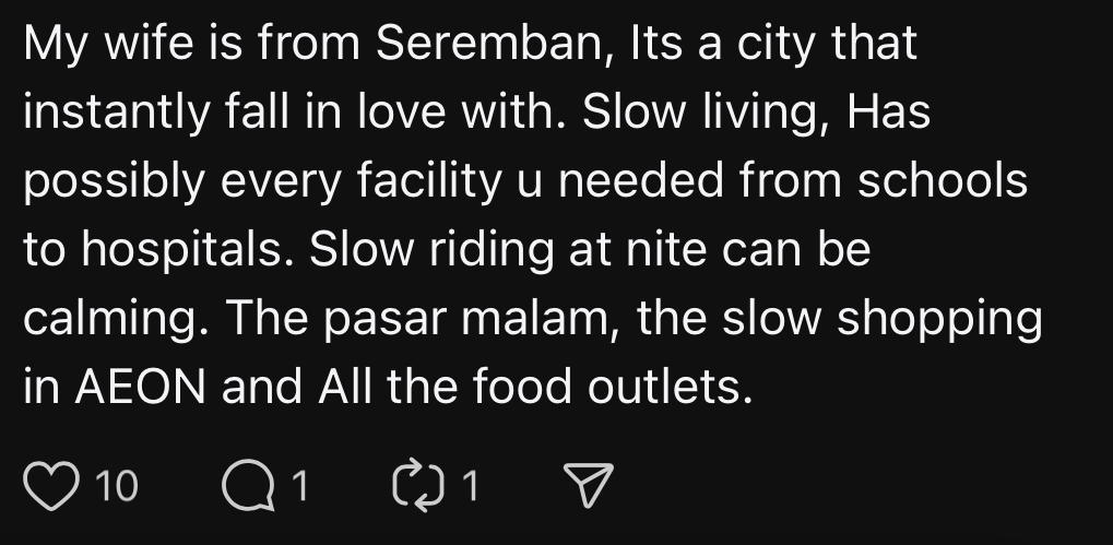 M’sian Says Living In Seremban Is Underrated, Only Realised After Leaving Stressful KL Life Behind