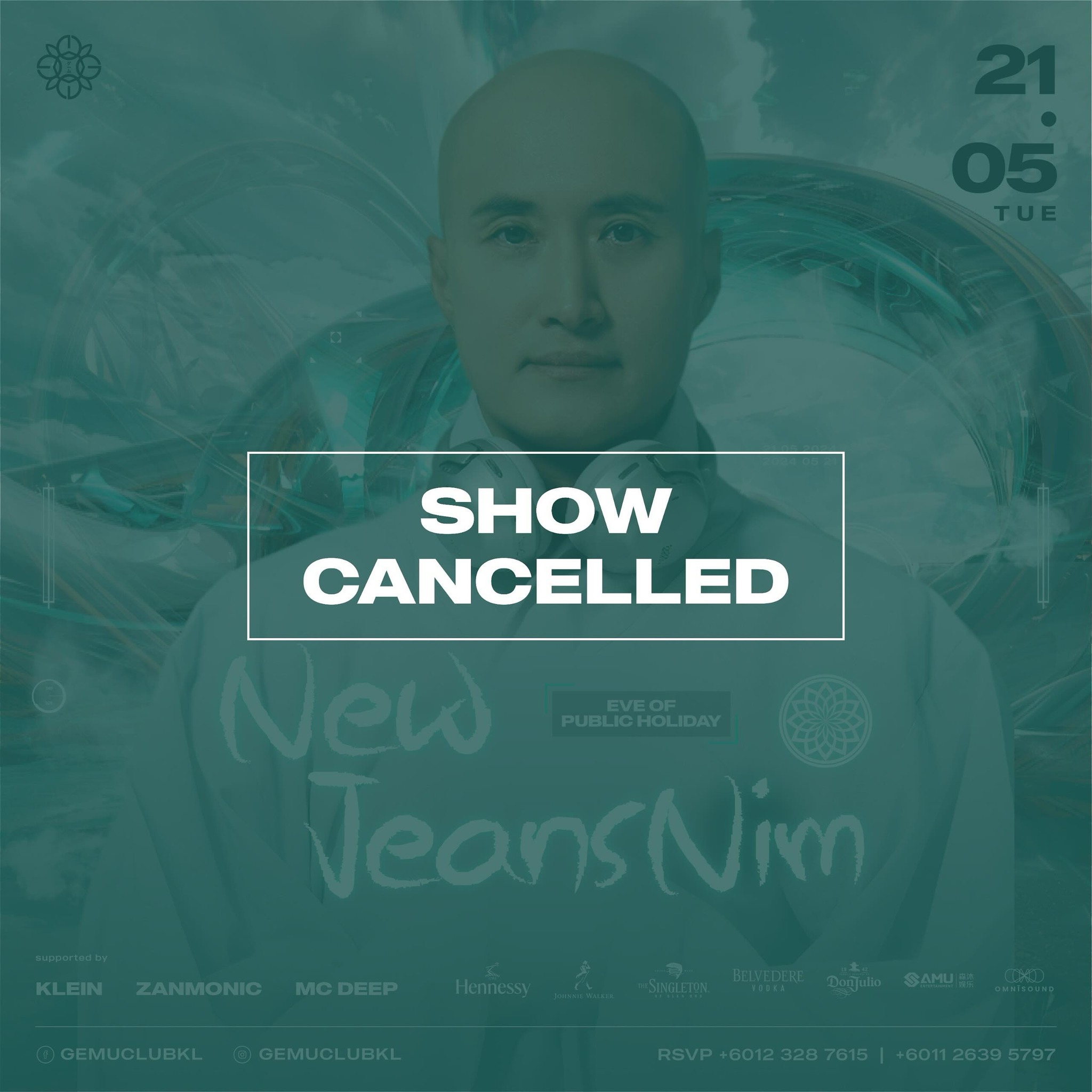 New jeans nim second show cancelled