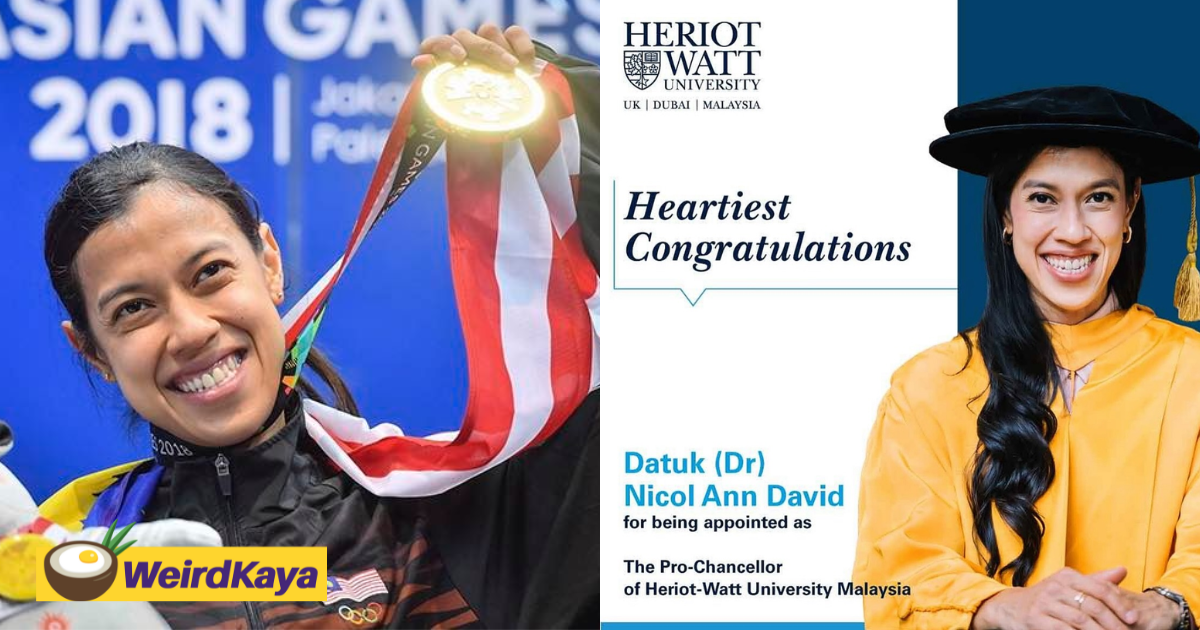 Nicol david appointed as pro-chancellor of heriot-watt university malaysia | weirdkaya