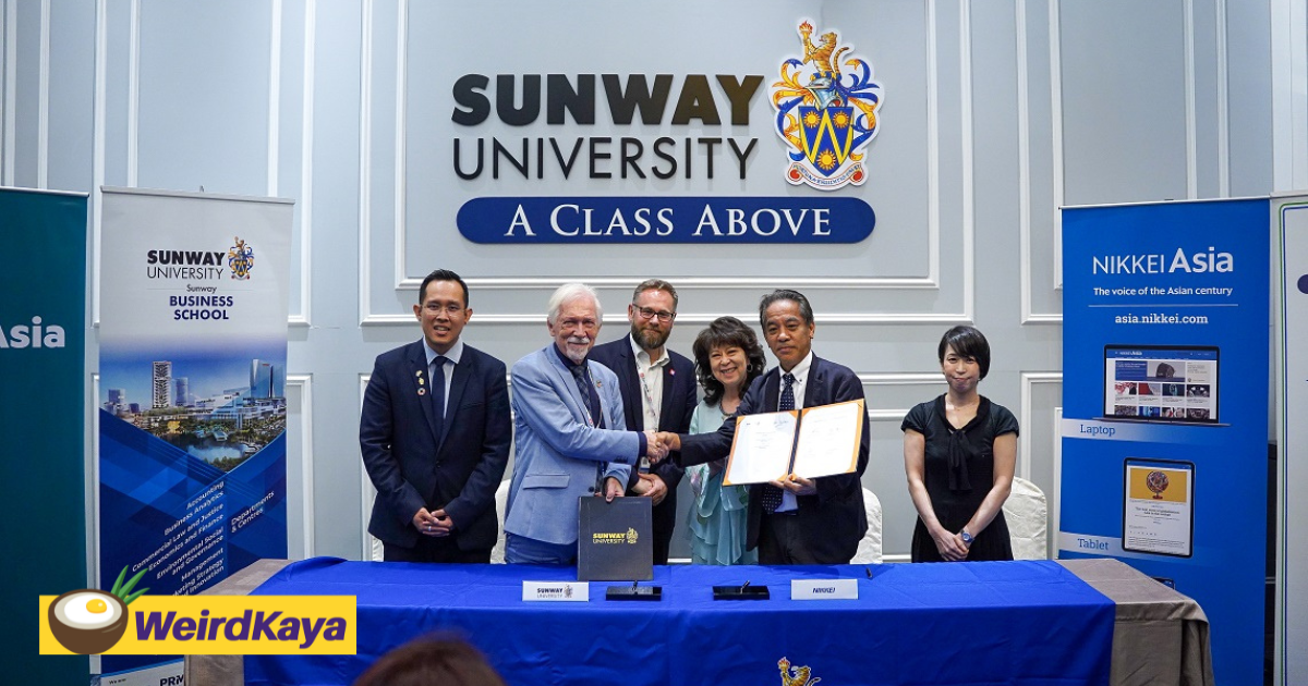 Nikkei asia and sunway university in partnership to transform asian education | weirdkaya