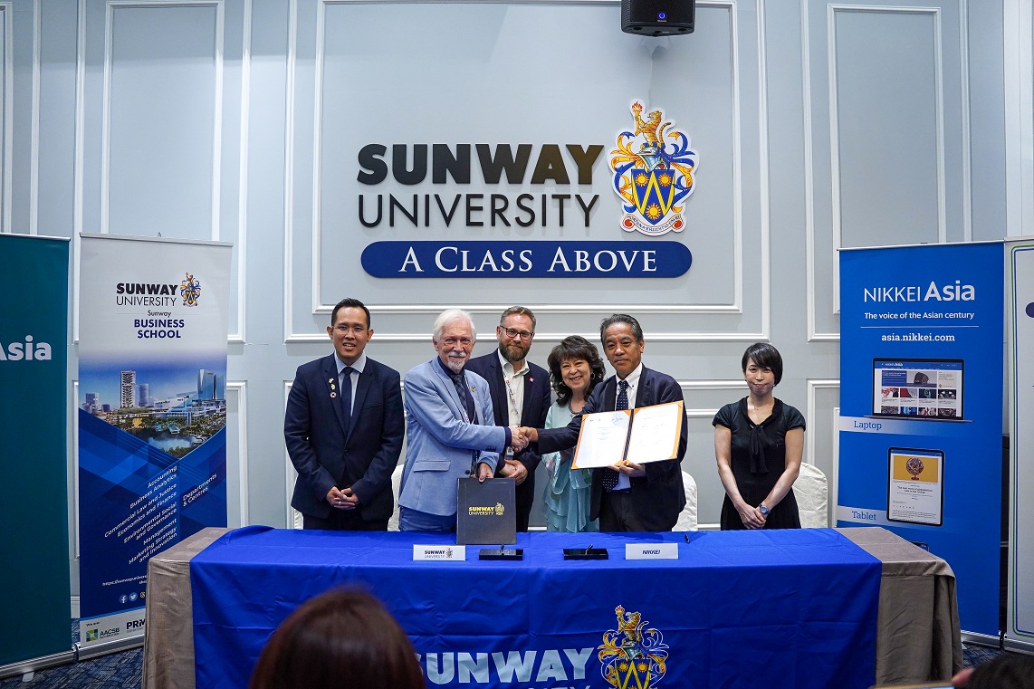 Nikkei asia and sunway university in partnership