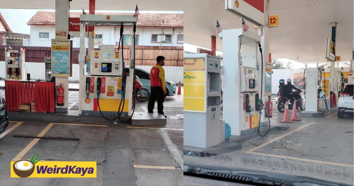No, Johor Petrol Station Did Not Pull RON95 Pumps To Avoid S'pore Cars, It Was Due To An Underground Tank Leak