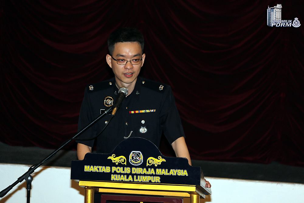 Northeast district acting police chief supt lee swee sake