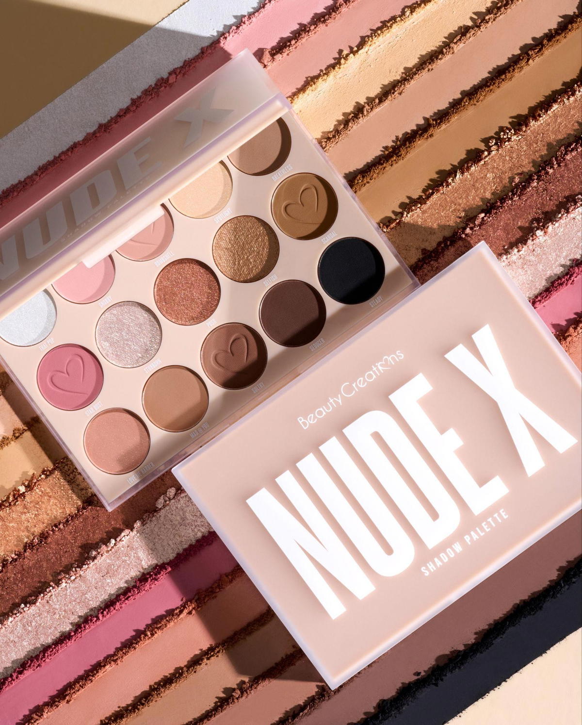 NUDE X 15-Color Eyeshadow Palette