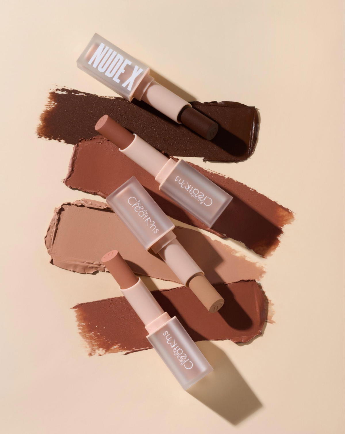 NUDE X Lipsticks (6 Nude Shades)