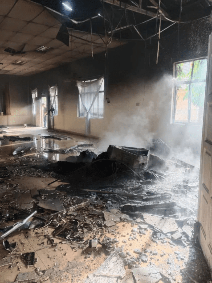 Old folks home wrecked by fire in Perlis