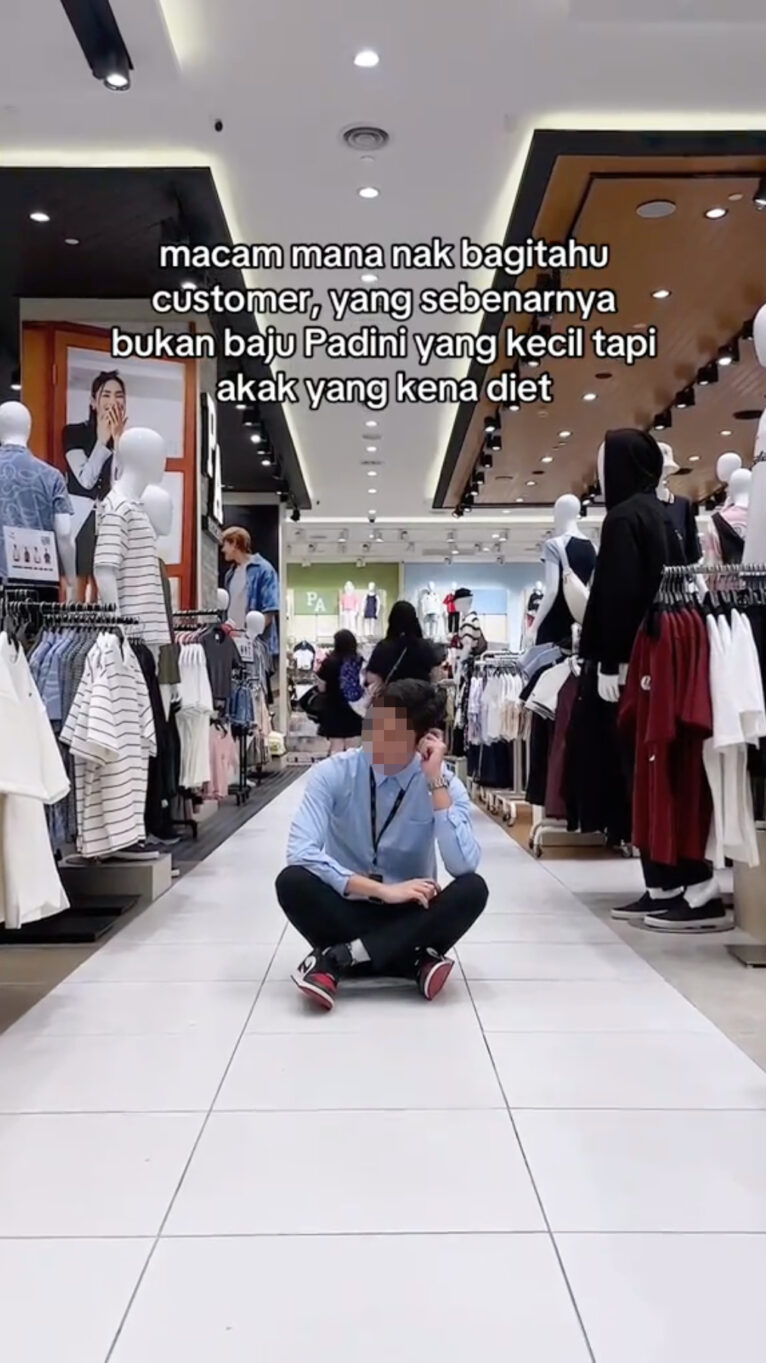 Padini fat shaming screenshot