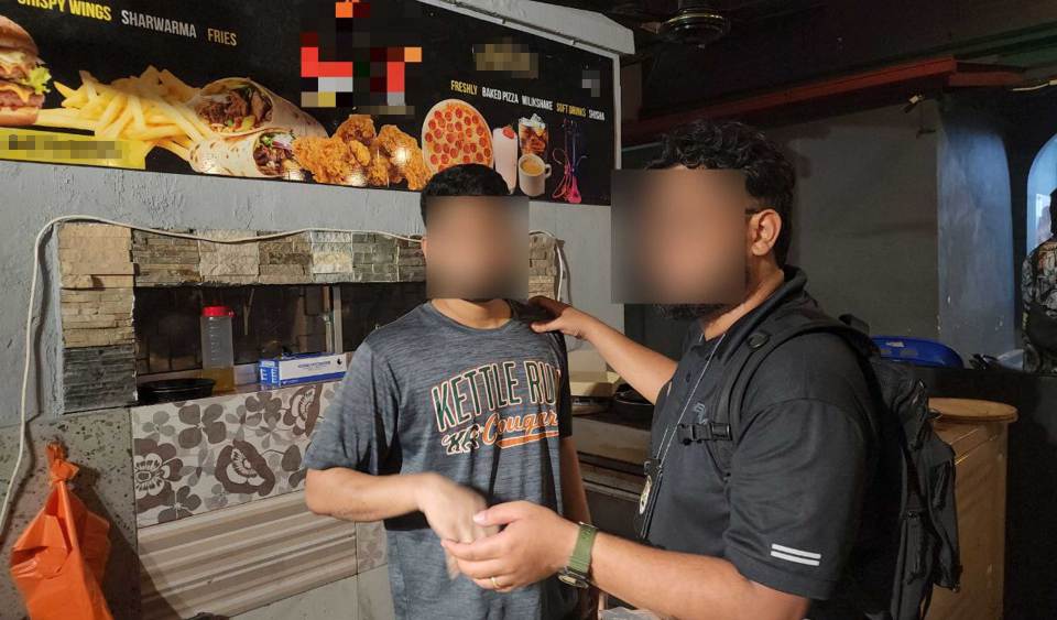 Pakistani man's restaurant getting raided in KL