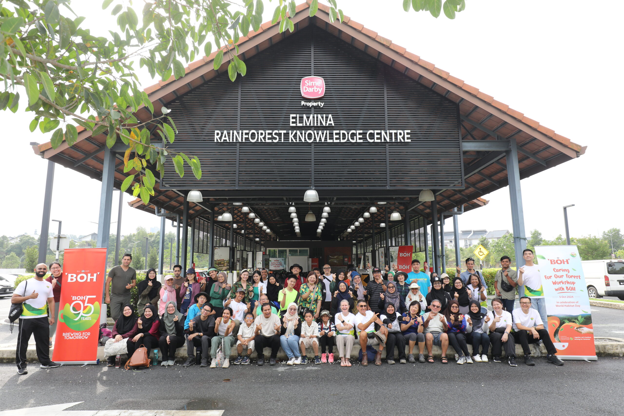 Participants all set to ‘care for our forest’