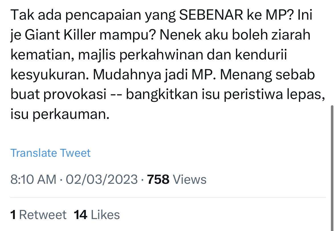 Pas mp dr ustazah mastura comment slammed 02