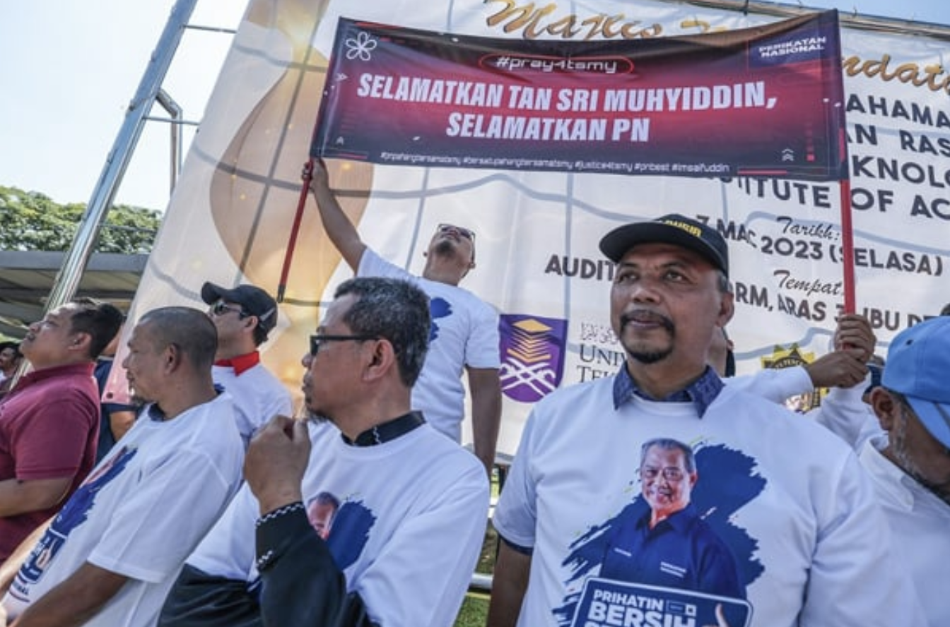 Pas to hold 'prayer rally' for muhyiddin who will be charged in court tomorrow 03