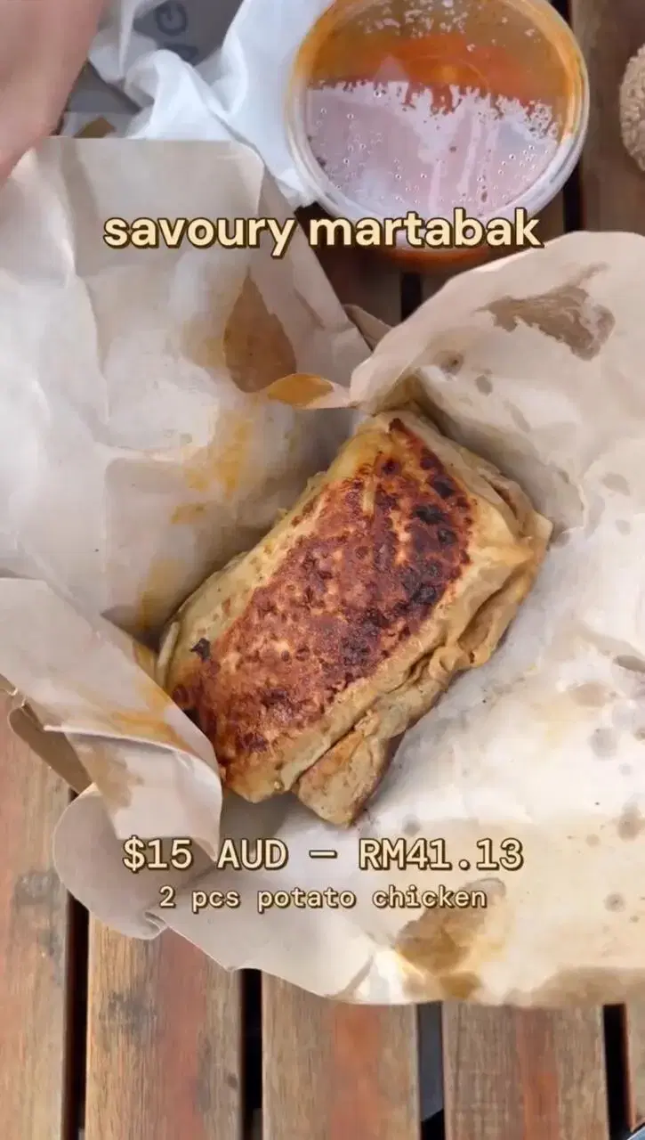 savory murtabak pasar malam in melbourne