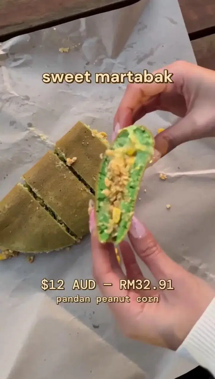 sweet martabak pasar malam in melbourne