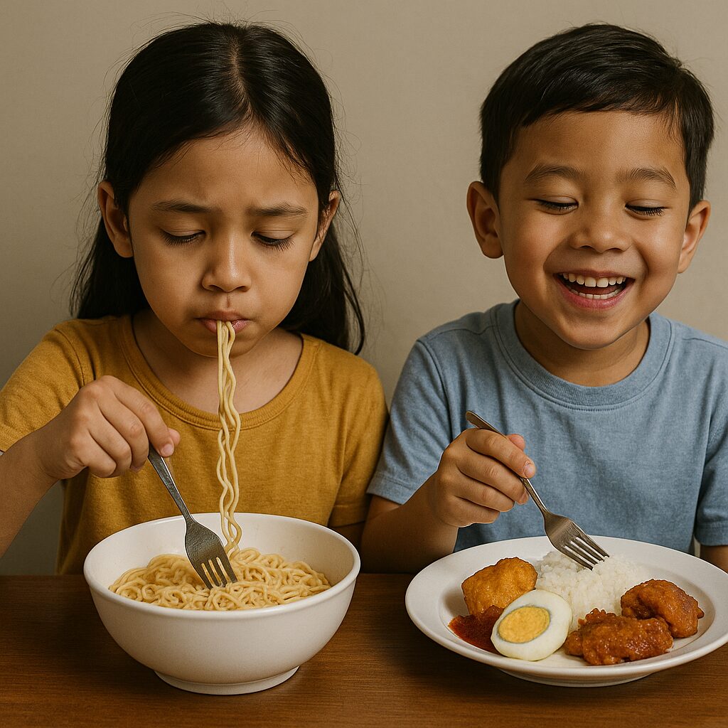 Pay RM1 for instand noodle