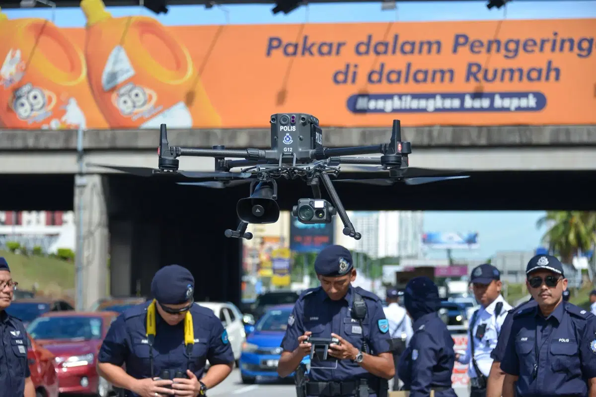 PDRM drone to catch riders not using motorcycle lane