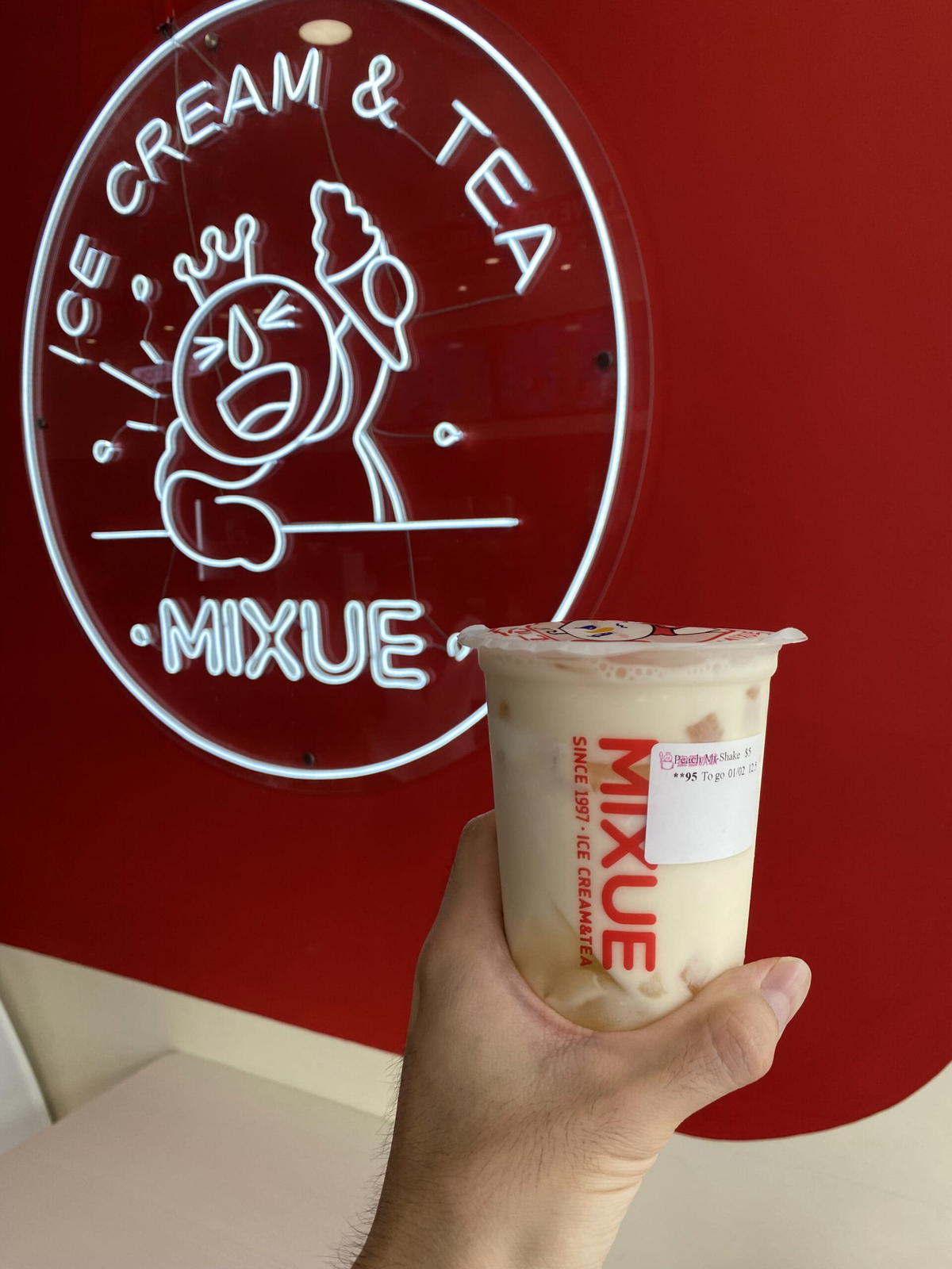 Peach mi-shake 2