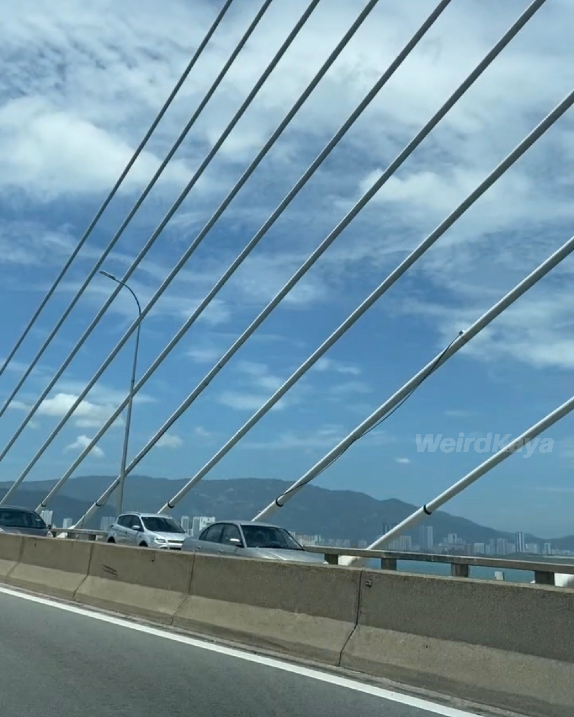 66yo m'sian woman falls from penang bridge, miraculously survives | weirdkaya