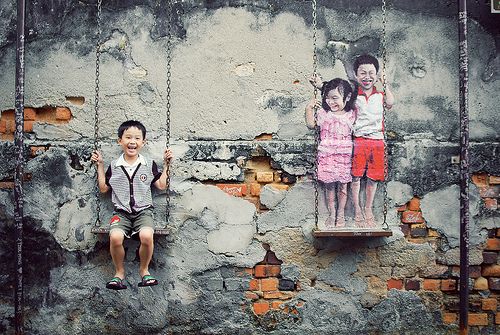 Penang swing mural