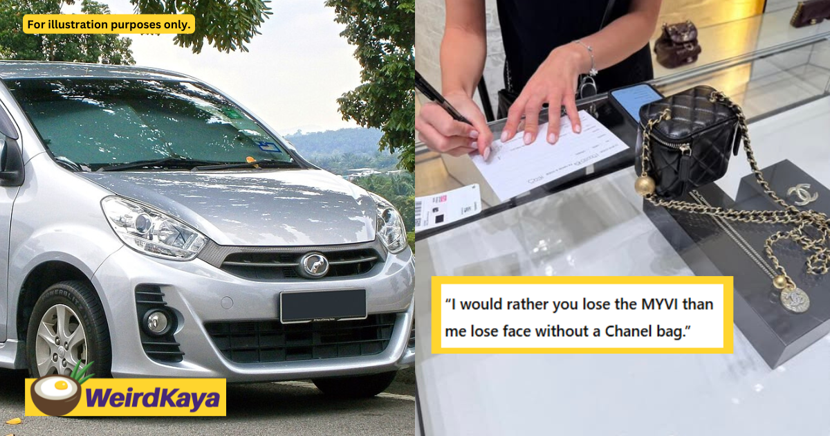 Penang Woman Sells BF’s Car To Buy Chanel Bag So She Won’t Look “Poor” Among Her Friends