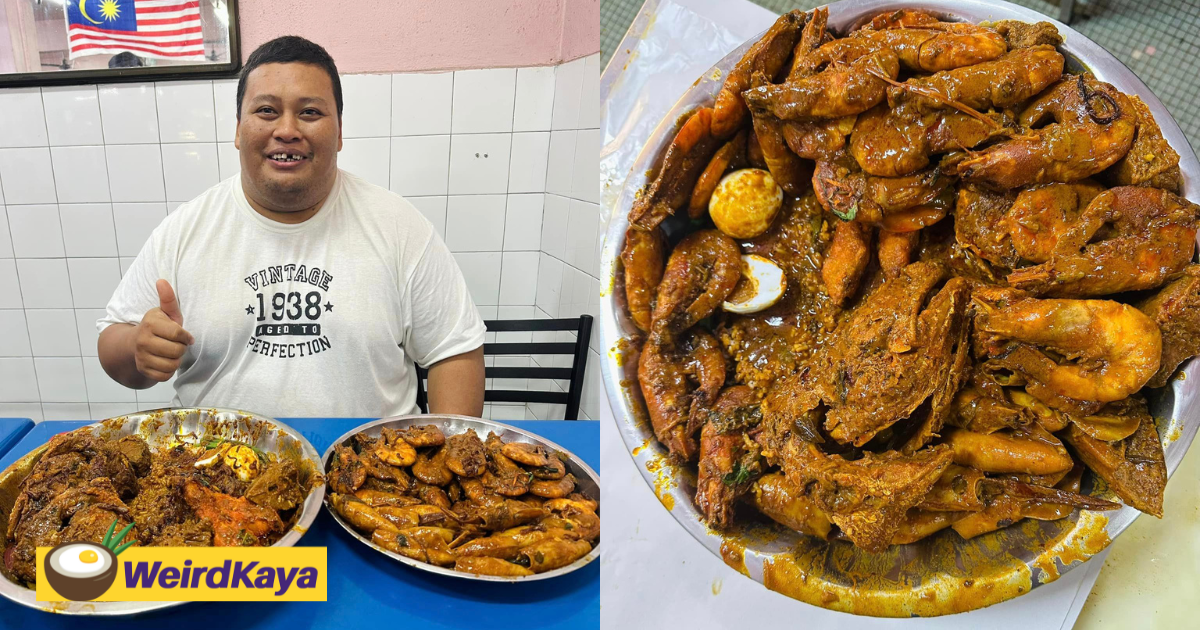 Penangite breaks current nasi kandar record with rm400 order | weirdkaya