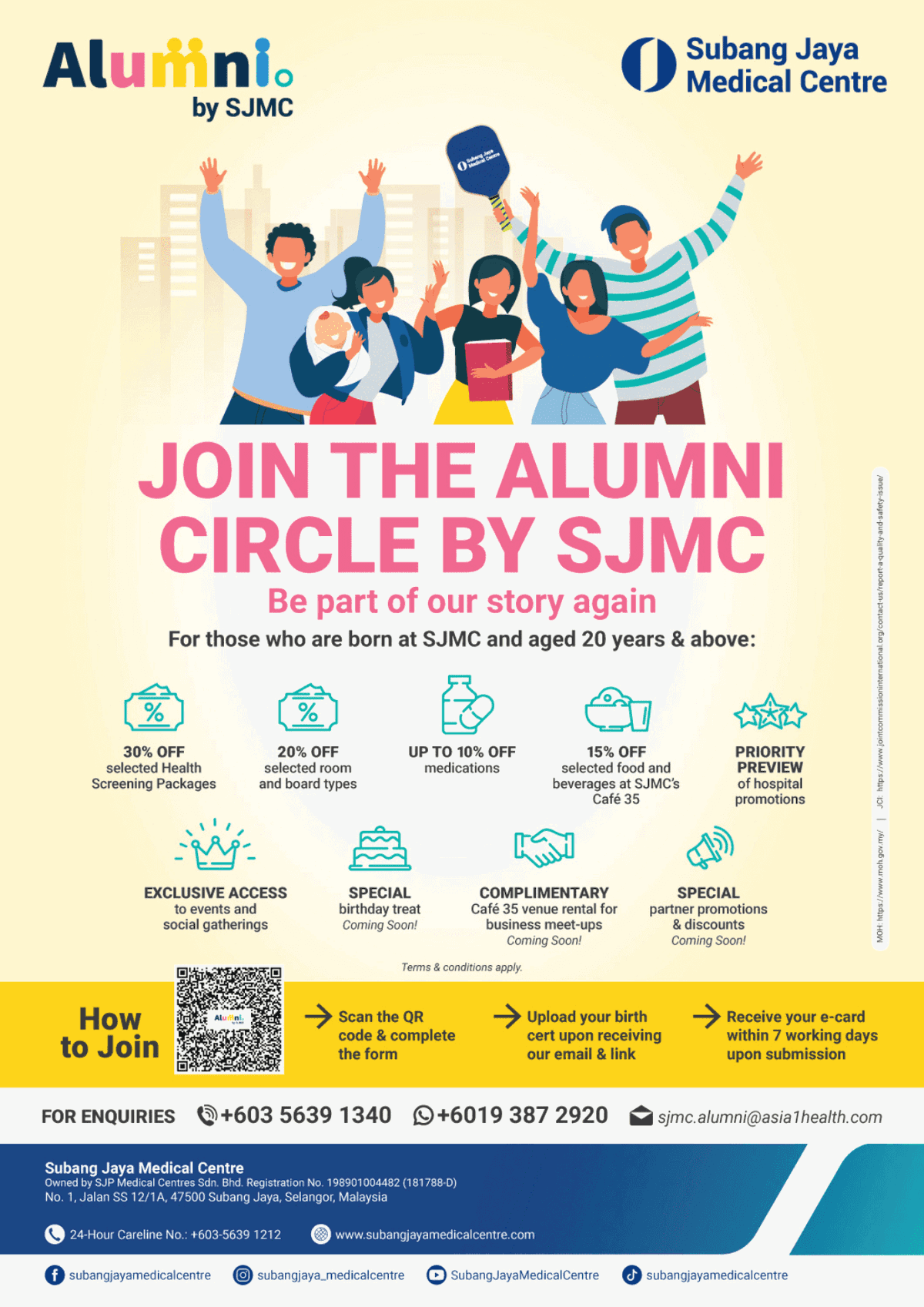 Photo 1 - The Alumni Circle by SJMC offers a range of privileges designed to support lifelong health and wellbeing.