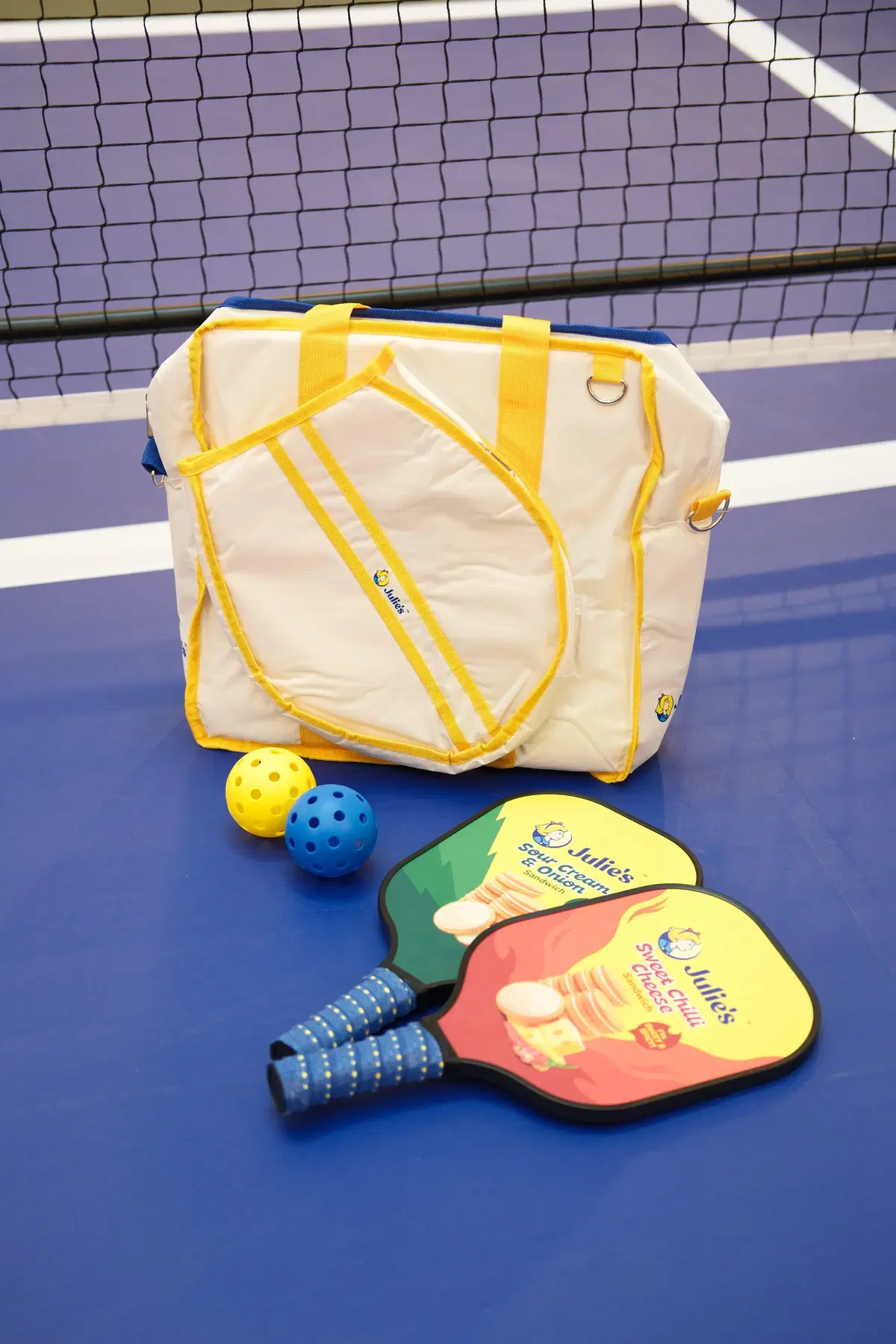 Limited-edition pickleball merchandises with purchase up for grabs, available only at the roadshow