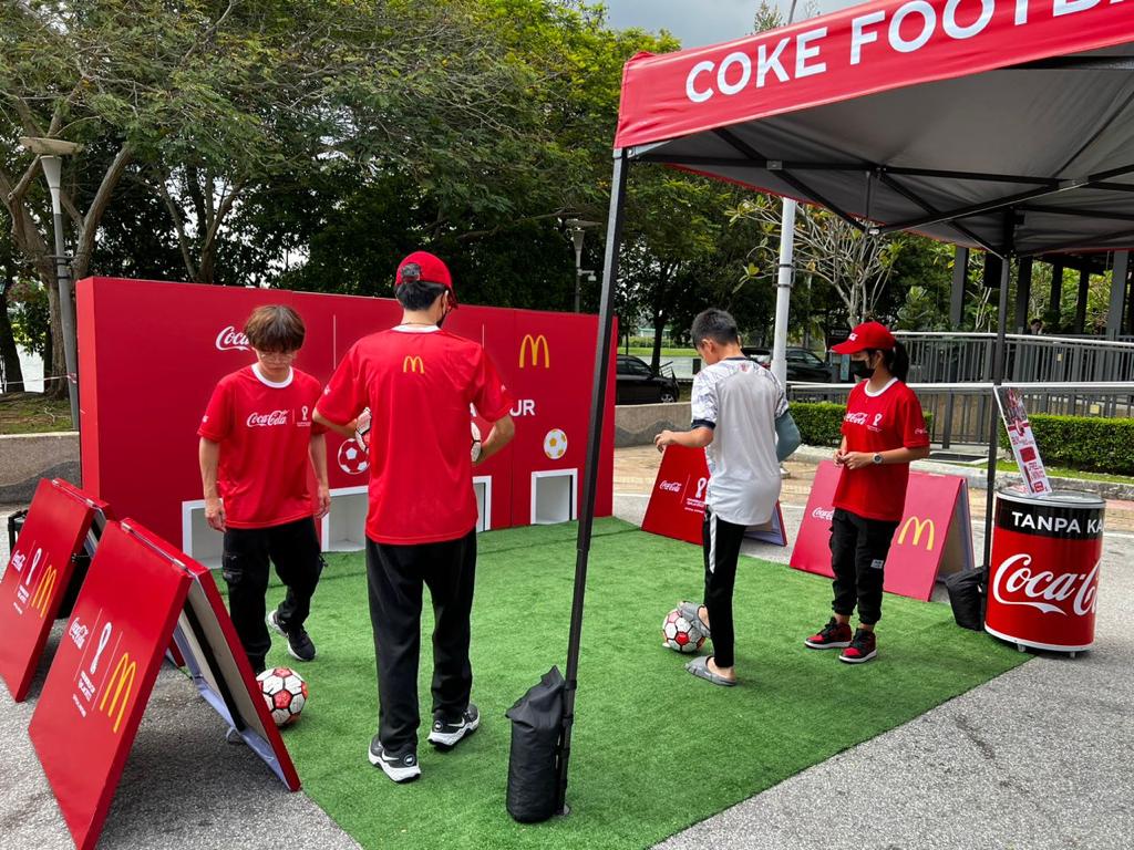 Coca-cola and mcdonald’s invite everyone to give it a shot at their coke football fiesta tour 2022 | weirdkaya