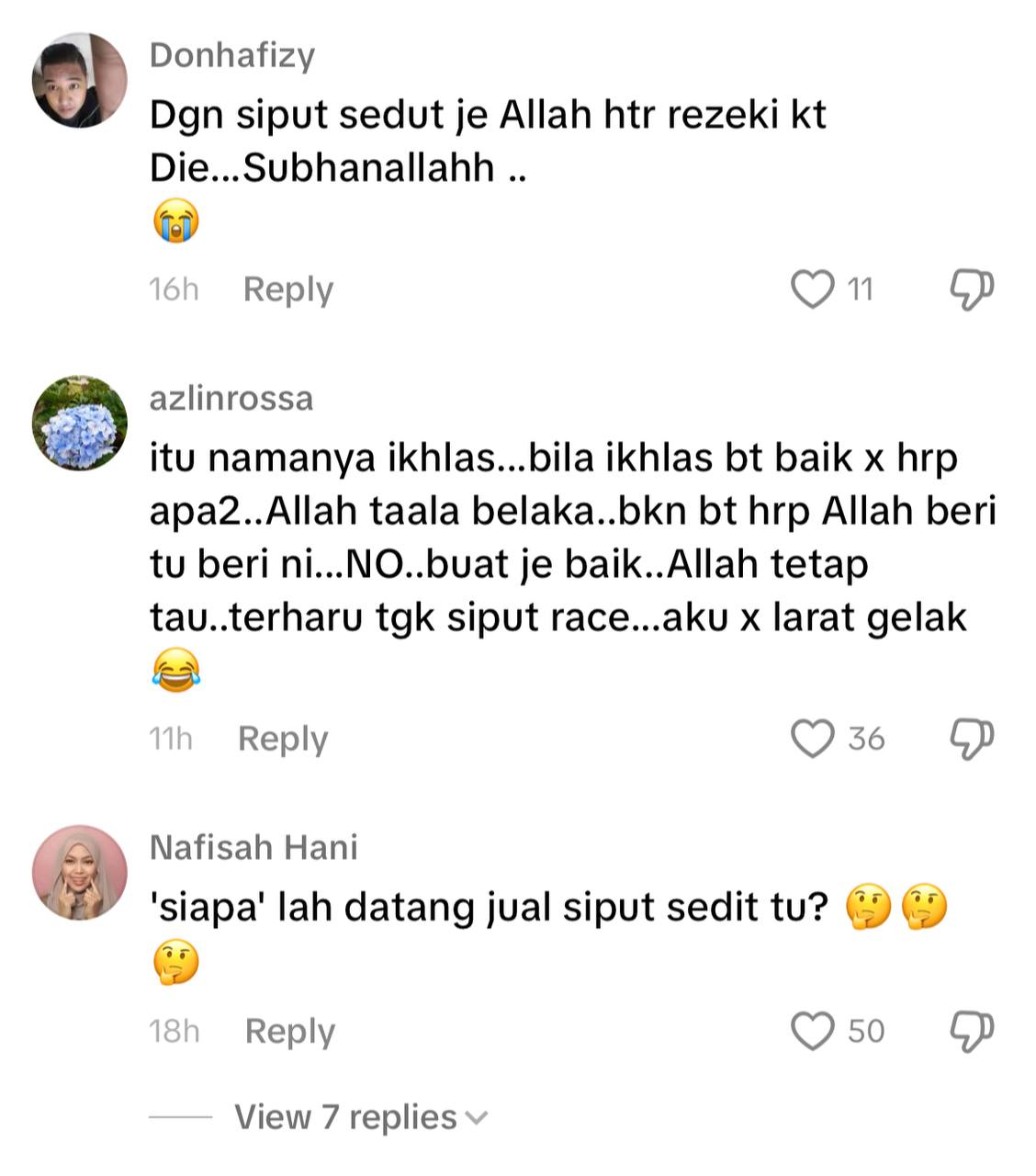 Gigih cari rezeki, gadis sebak kongsi kisah disebalik siput sedut race tuai air mata. | weirdkaya