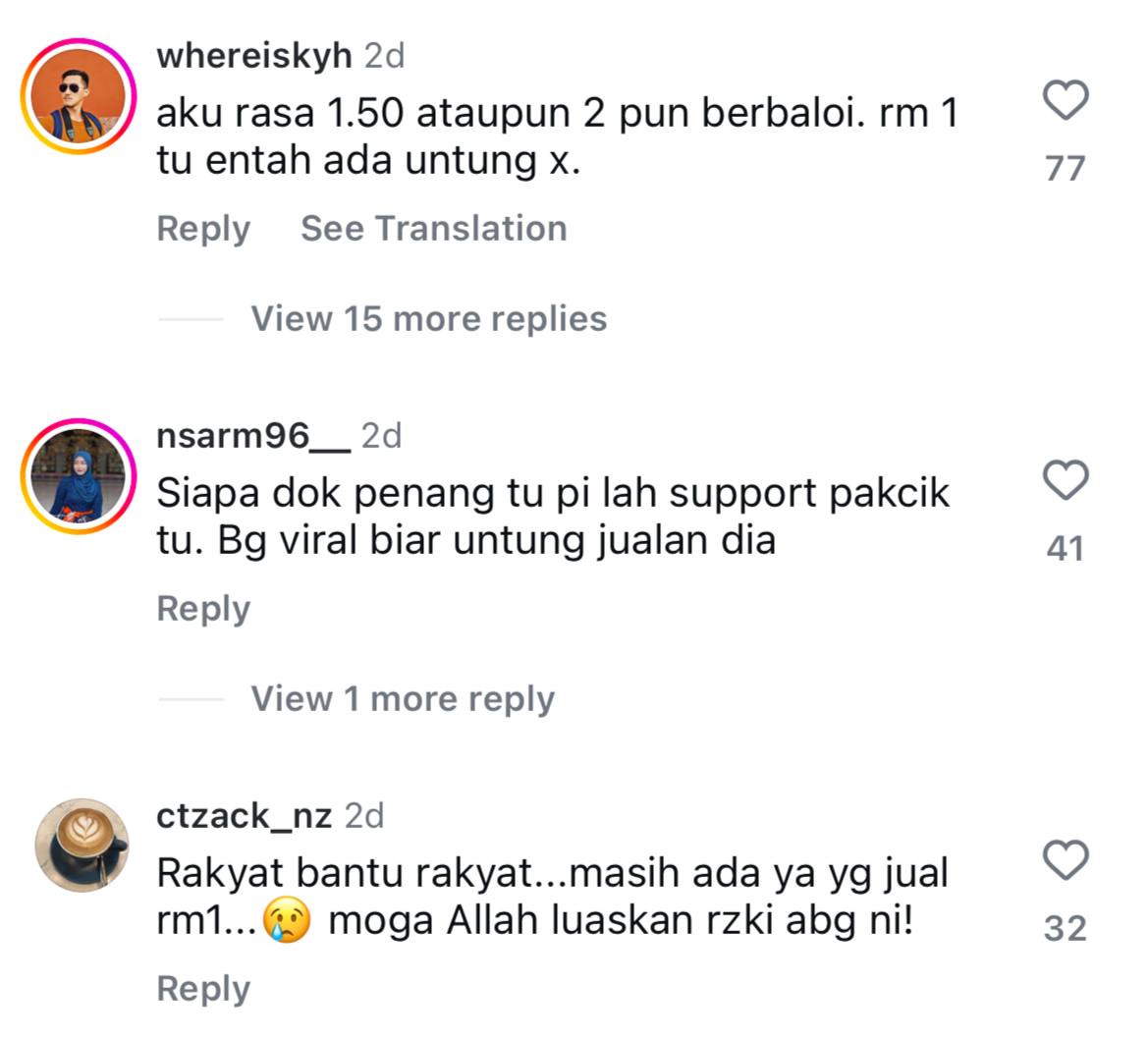 Peniaga jual laksa ekonomi rm1, netizen label paling murah di malaysia - 