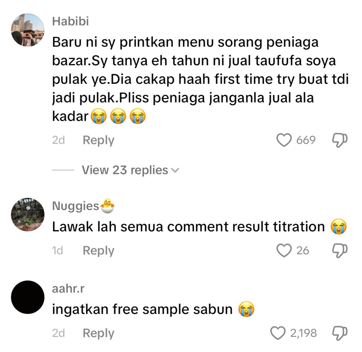 "Macam Result Titration" - Netizen Label Cuka Bawang Martabak Persis Bahan Uji Kaji Makmal | WeirdKaya