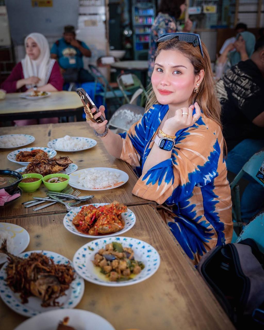 Aleeya Zailan Masak untuk 30 orang setiap hari