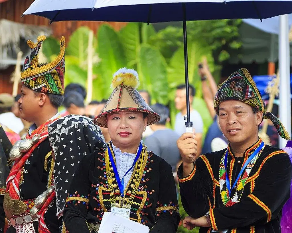 Photo of Kadazan-Dusun people