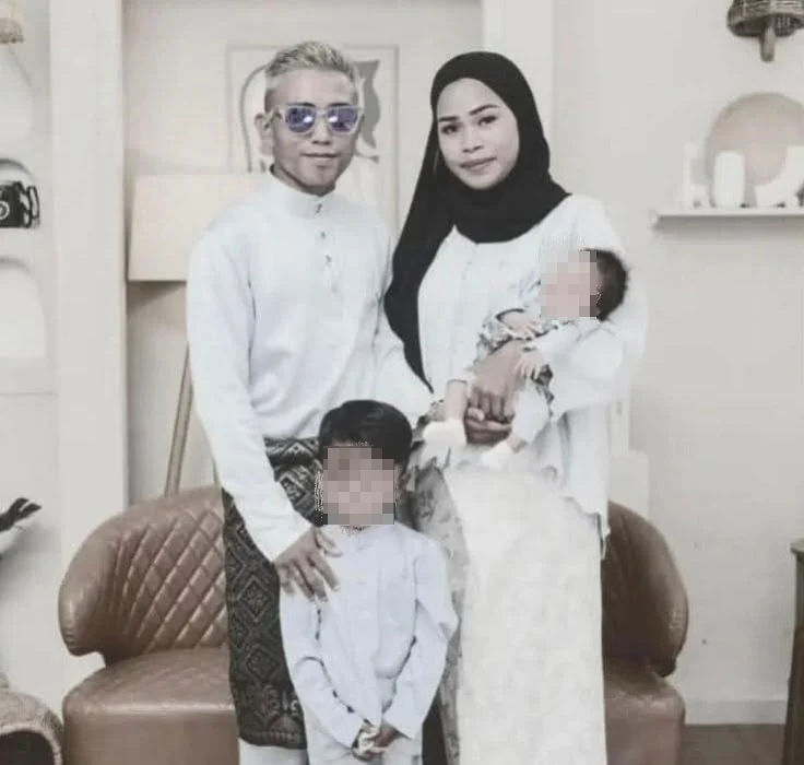 Photo of man with family who fell from Penang Bridge