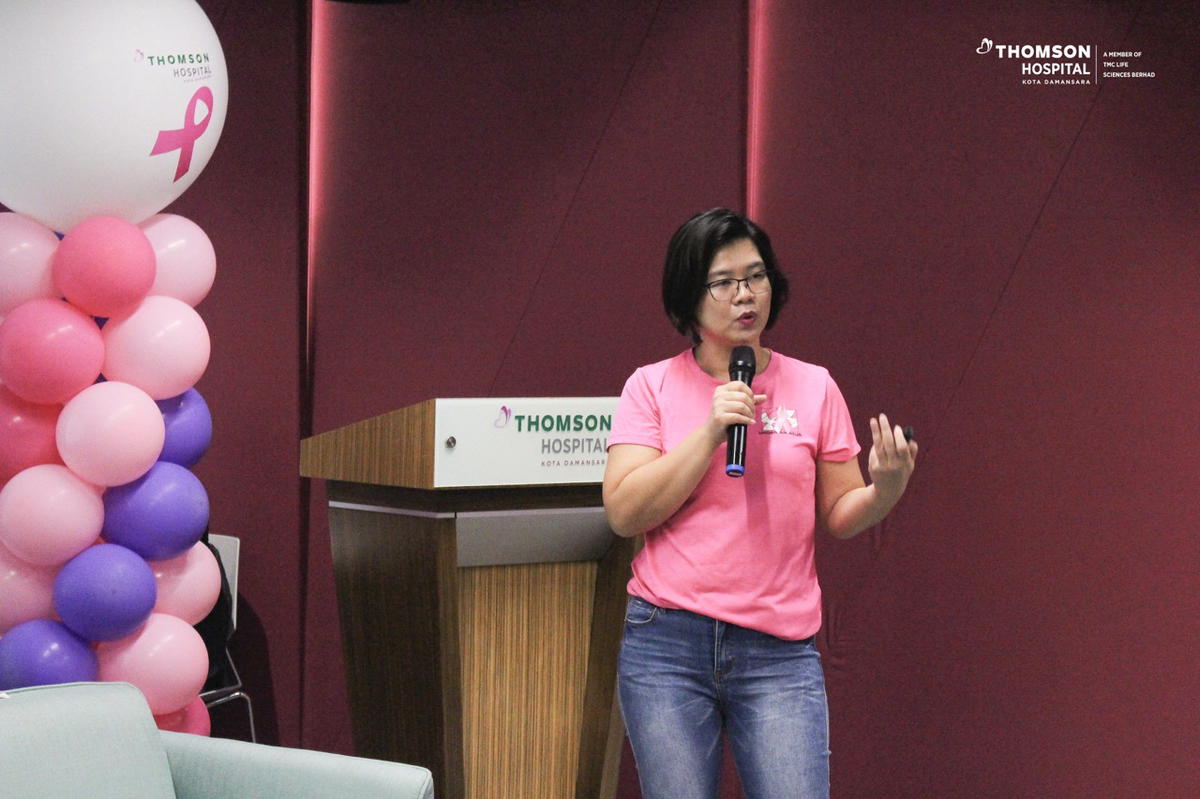 Thomson paints october pink for healthier breasts and happier lives | weirdkaya