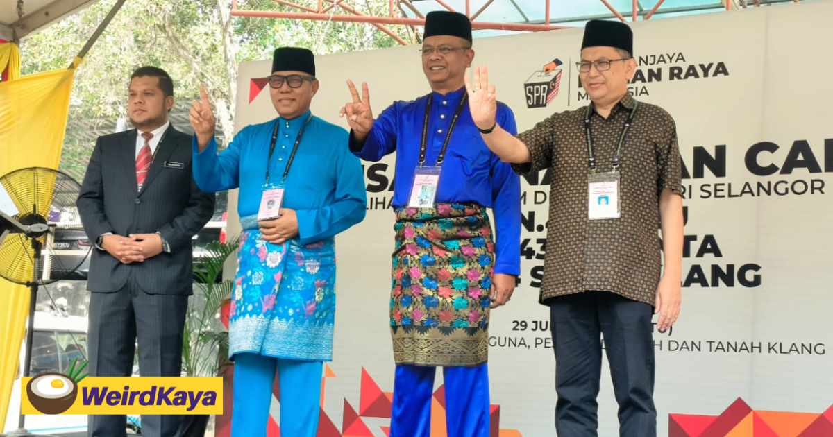 Pn selangor chief nearly misses out on state election nomination after he forgot to bring his ic  | weirdkaya