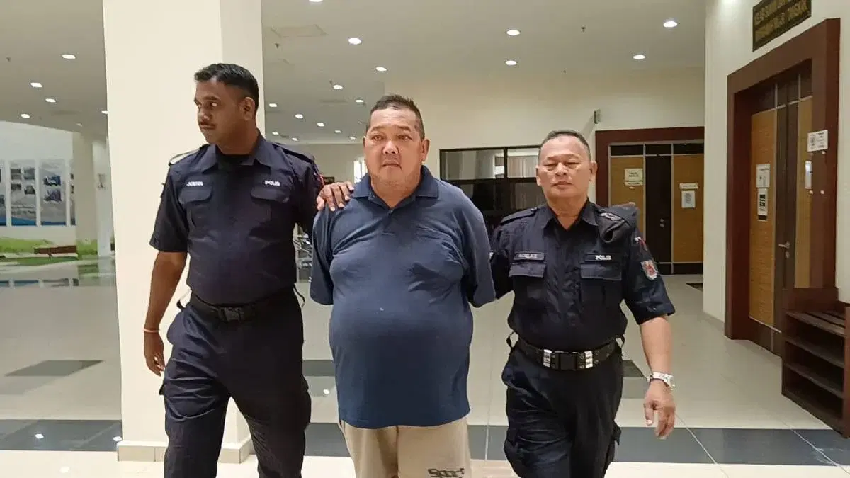 police and suspect